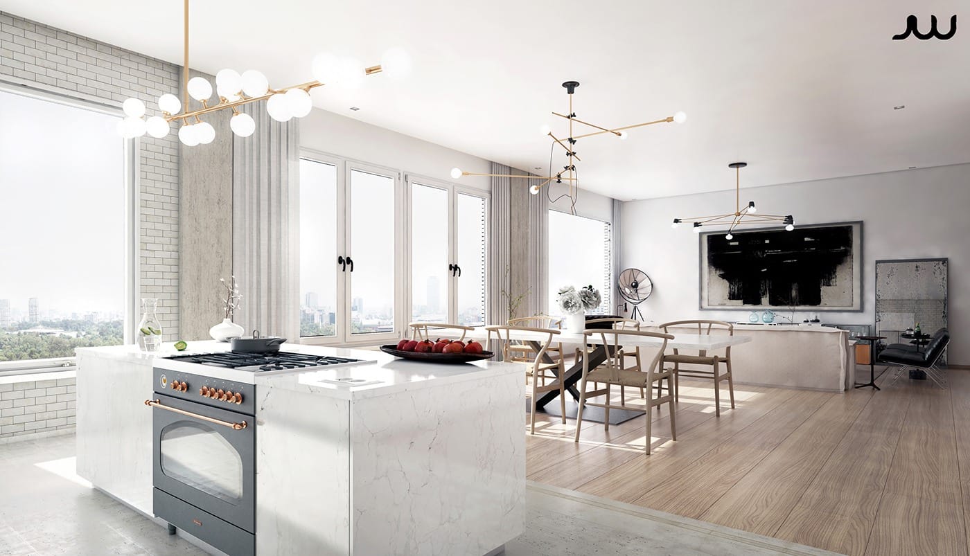 luxurious apartment